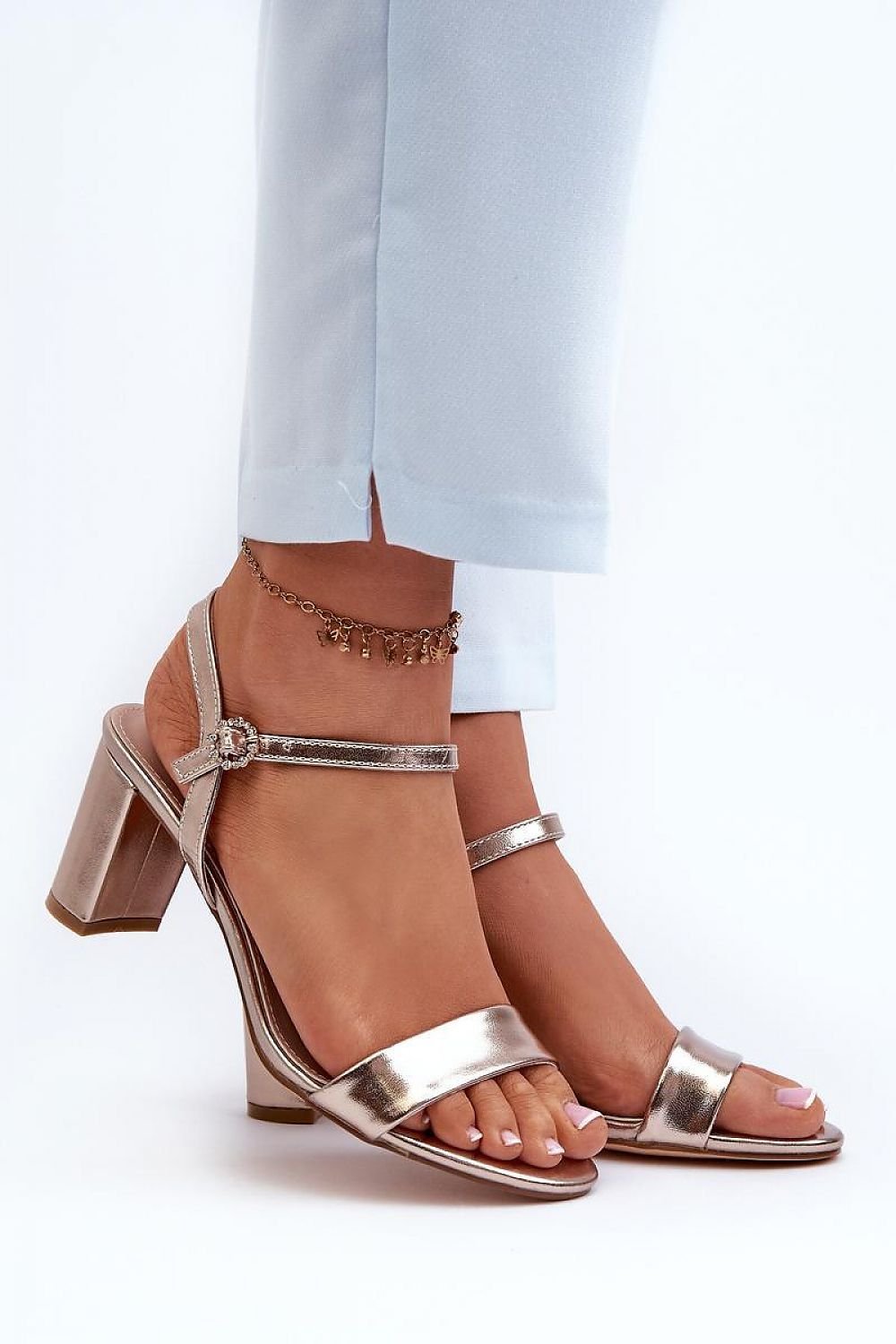 Heel sandals model 197085